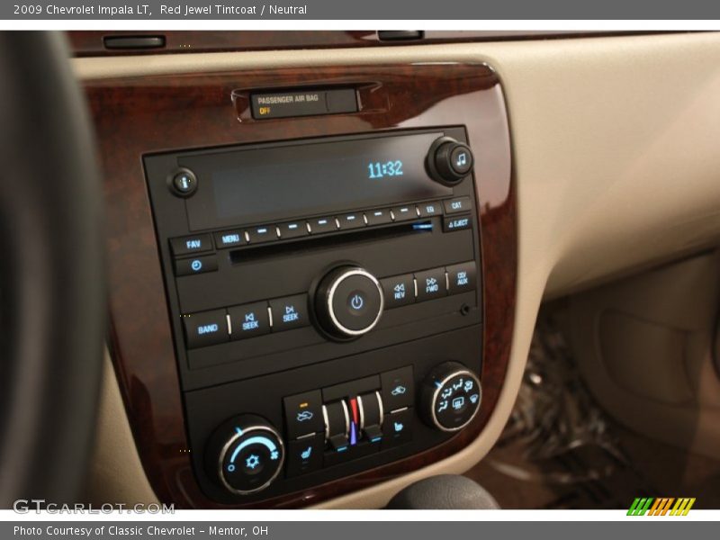 Red Jewel Tintcoat / Neutral 2009 Chevrolet Impala LT