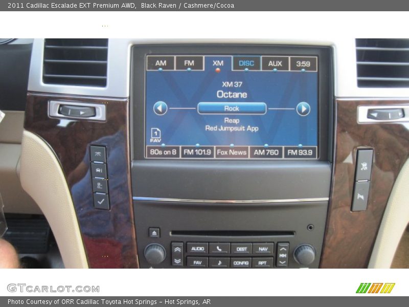 Black Raven / Cashmere/Cocoa 2011 Cadillac Escalade EXT Premium AWD