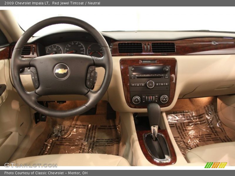 Red Jewel Tintcoat / Neutral 2009 Chevrolet Impala LT