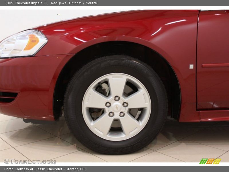 Red Jewel Tintcoat / Neutral 2009 Chevrolet Impala LT