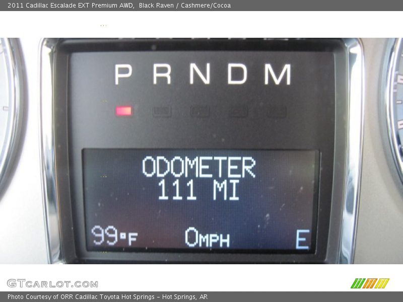 Black Raven / Cashmere/Cocoa 2011 Cadillac Escalade EXT Premium AWD