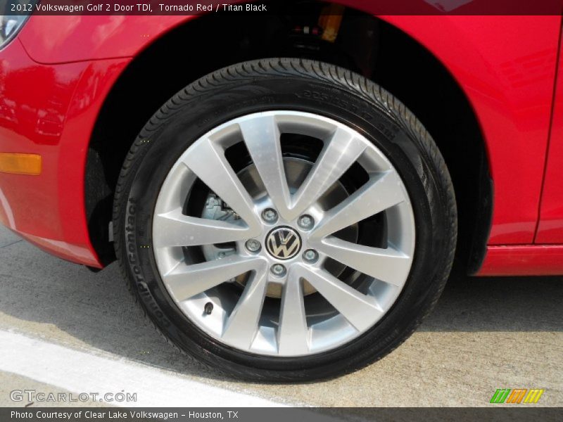  2012 Golf 2 Door TDI Wheel