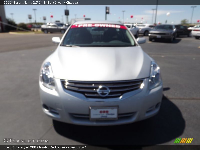 Brilliant Silver / Charcoal 2011 Nissan Altima 2.5 S
