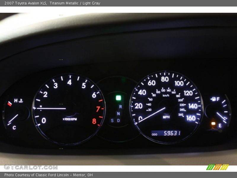 Titanium Metallic / Light Gray 2007 Toyota Avalon XLS
