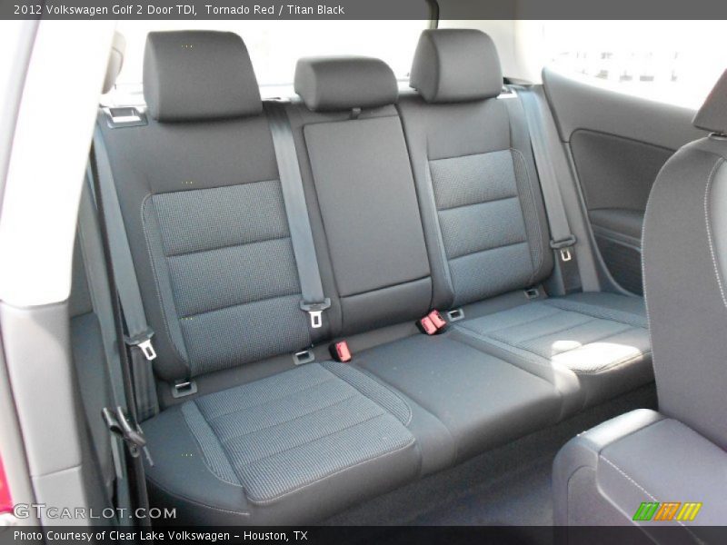  2012 Golf 2 Door TDI Titan Black Interior