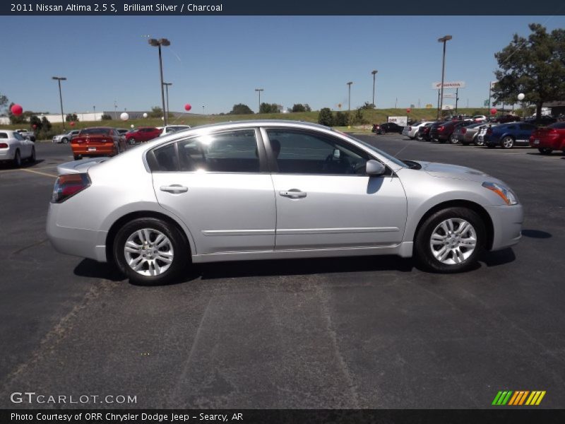 Brilliant Silver / Charcoal 2011 Nissan Altima 2.5 S