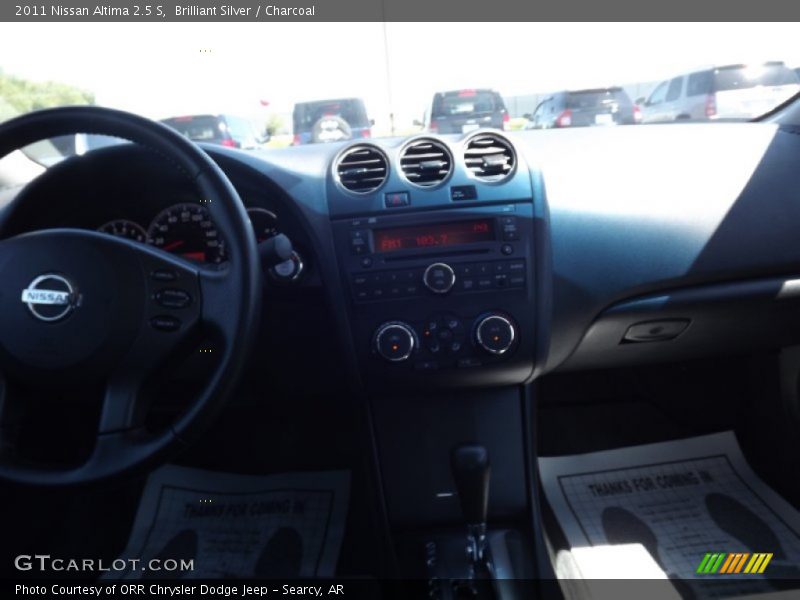 Brilliant Silver / Charcoal 2011 Nissan Altima 2.5 S