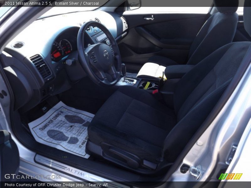 Brilliant Silver / Charcoal 2011 Nissan Altima 2.5 S