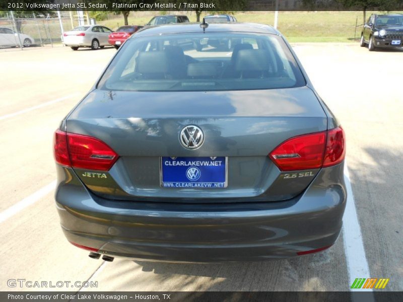Platinum Gray Metallic / Titan Black 2012 Volkswagen Jetta SEL Sedan