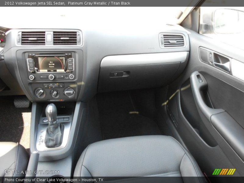 Platinum Gray Metallic / Titan Black 2012 Volkswagen Jetta SEL Sedan