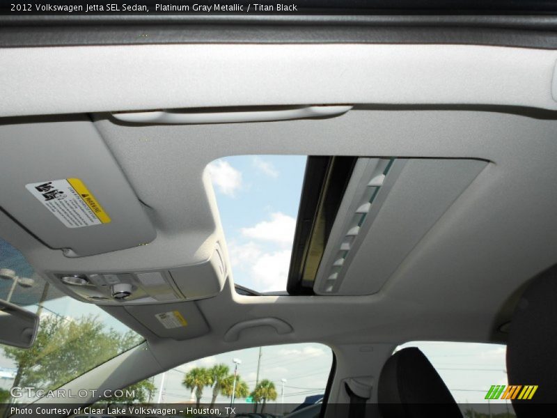 Platinum Gray Metallic / Titan Black 2012 Volkswagen Jetta SEL Sedan