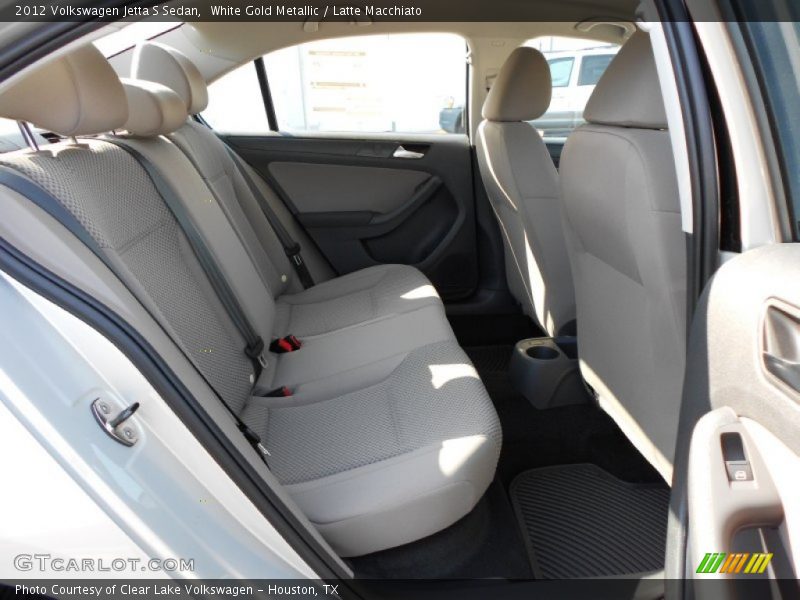 White Gold Metallic / Latte Macchiato 2012 Volkswagen Jetta S Sedan
