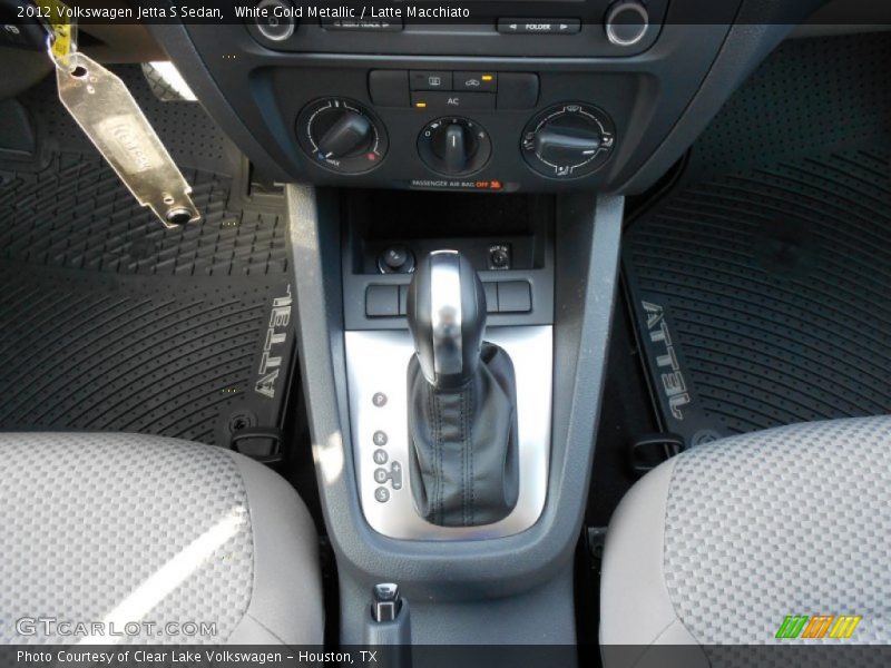 White Gold Metallic / Latte Macchiato 2012 Volkswagen Jetta S Sedan