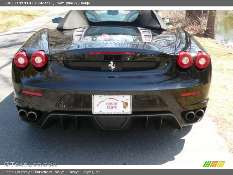 Nero (Black) / Beige 2007 Ferrari F430 Spider F1