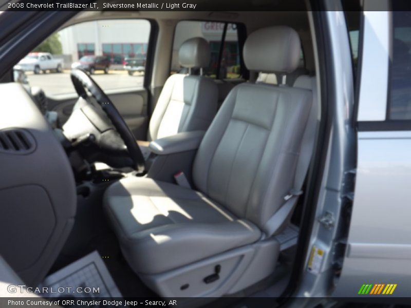 Silverstone Metallic / Light Gray 2008 Chevrolet TrailBlazer LT
