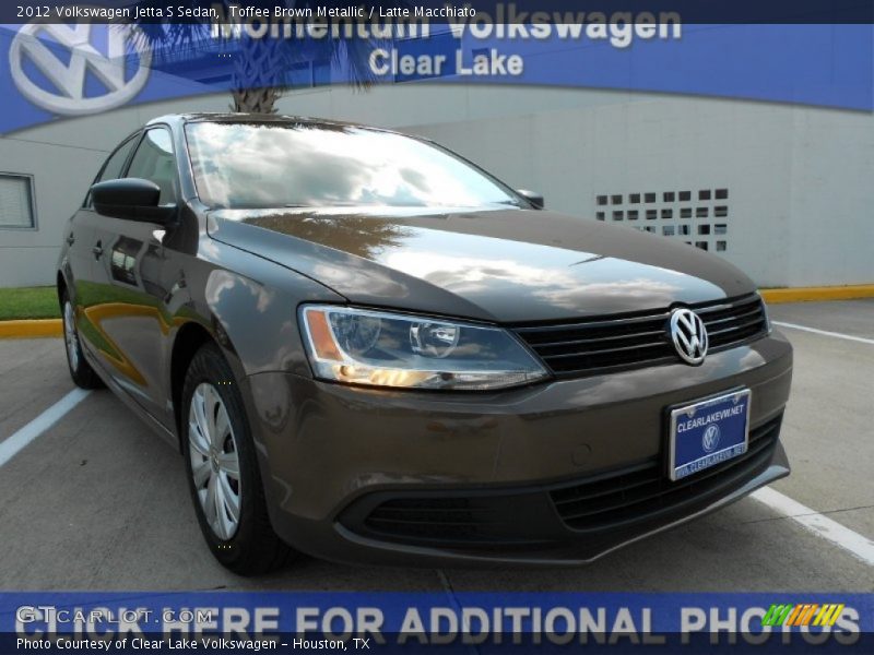 Toffee Brown Metallic / Latte Macchiato 2012 Volkswagen Jetta S Sedan