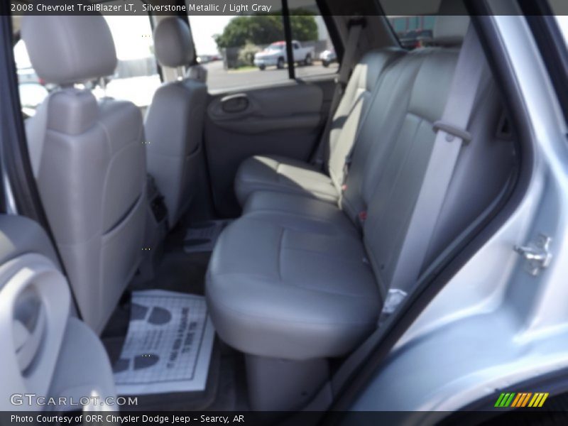 Silverstone Metallic / Light Gray 2008 Chevrolet TrailBlazer LT
