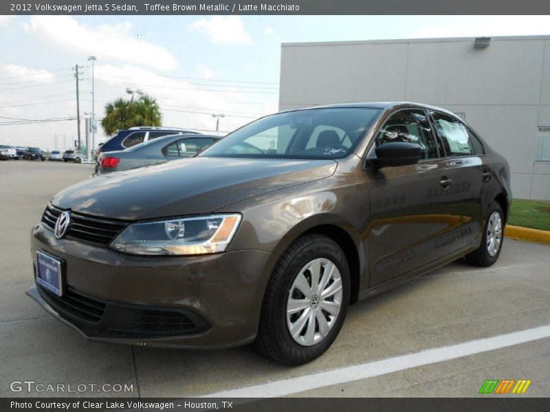Toffee Brown Metallic / Latte Macchiato 2012 Volkswagen Jetta S Sedan