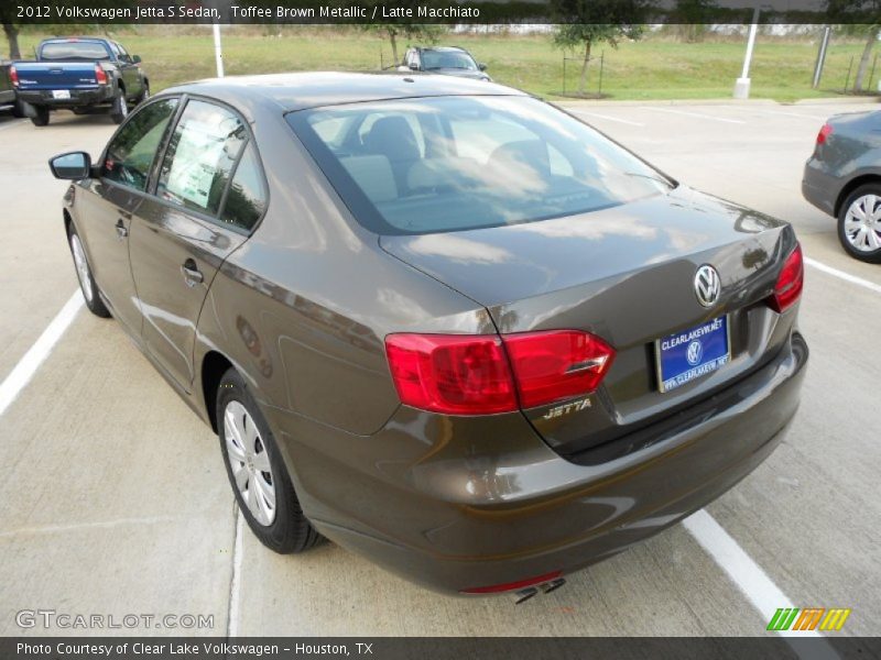 Toffee Brown Metallic / Latte Macchiato 2012 Volkswagen Jetta S Sedan