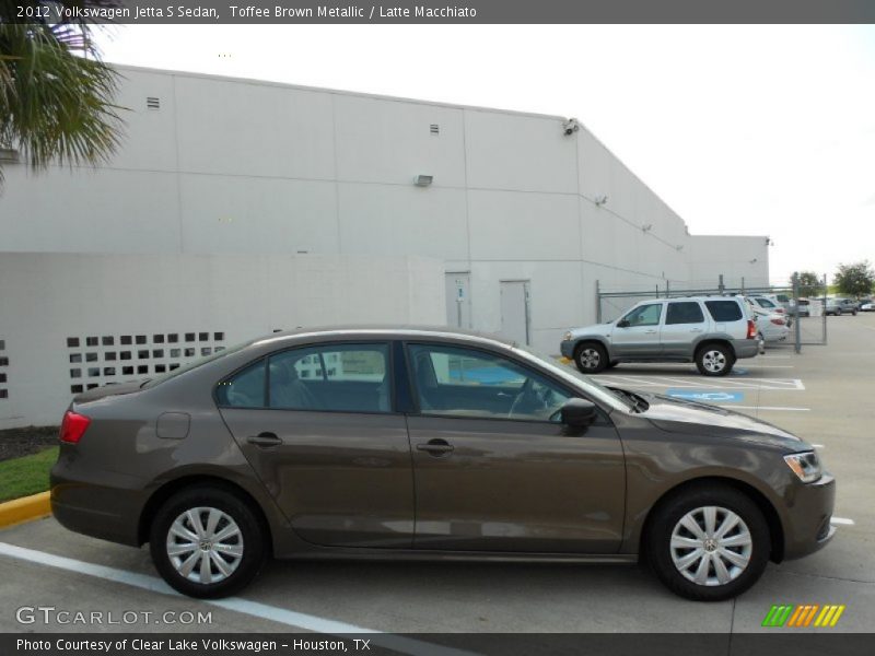 Toffee Brown Metallic / Latte Macchiato 2012 Volkswagen Jetta S Sedan