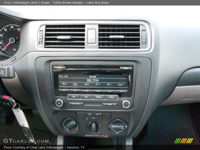 Toffee Brown Metallic / Latte Macchiato 2012 Volkswagen Jetta S Sedan