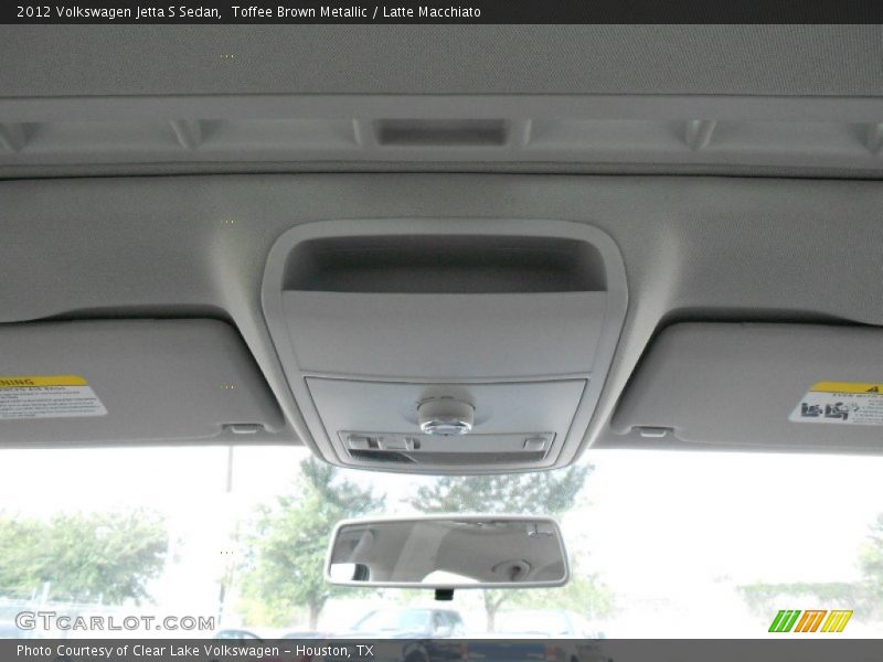 Toffee Brown Metallic / Latte Macchiato 2012 Volkswagen Jetta S Sedan