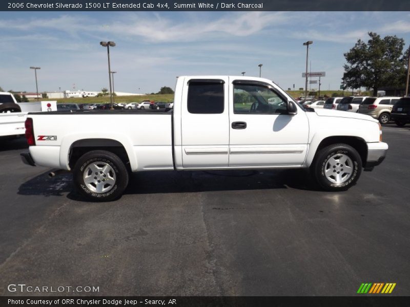 Summit White / Dark Charcoal 2006 Chevrolet Silverado 1500 LT Extended Cab 4x4
