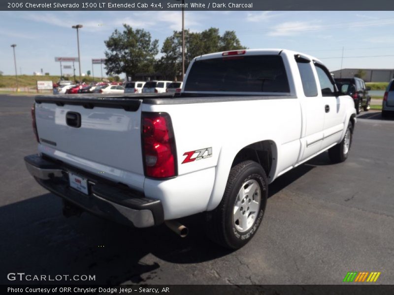 Summit White / Dark Charcoal 2006 Chevrolet Silverado 1500 LT Extended Cab 4x4