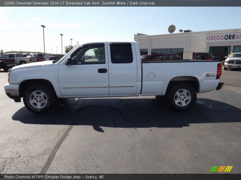 Summit White / Dark Charcoal 2006 Chevrolet Silverado 1500 LT Extended Cab 4x4