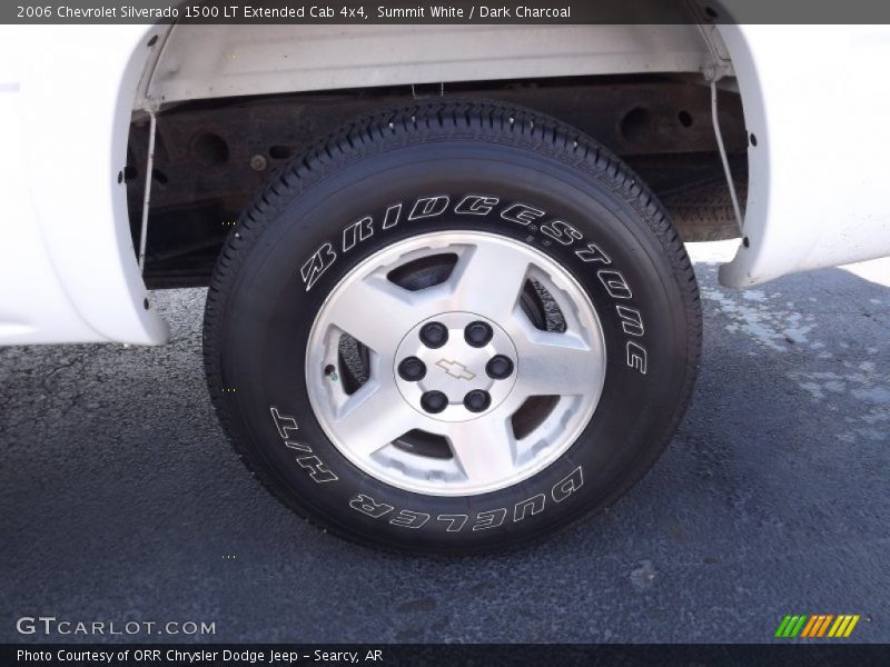 Summit White / Dark Charcoal 2006 Chevrolet Silverado 1500 LT Extended Cab 4x4