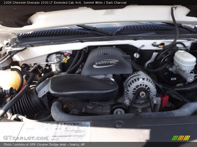 Summit White / Dark Charcoal 2006 Chevrolet Silverado 1500 LT Extended Cab 4x4