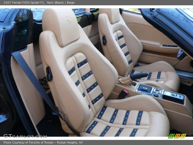 Nero (Black) / Beige 2007 Ferrari F430 Spider F1
