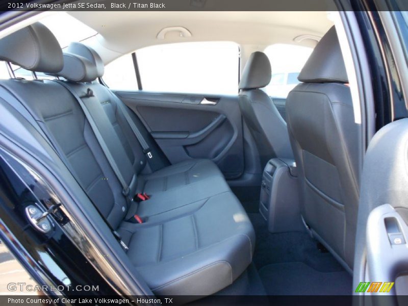 Black / Titan Black 2012 Volkswagen Jetta SE Sedan