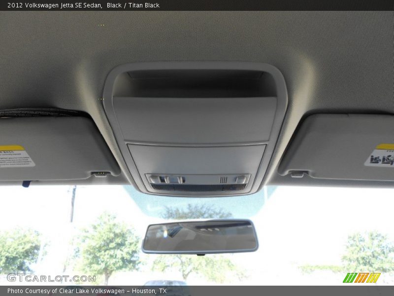 Black / Titan Black 2012 Volkswagen Jetta SE Sedan