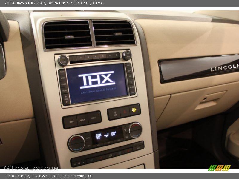White Platinum Tri Coat / Camel 2009 Lincoln MKX AWD