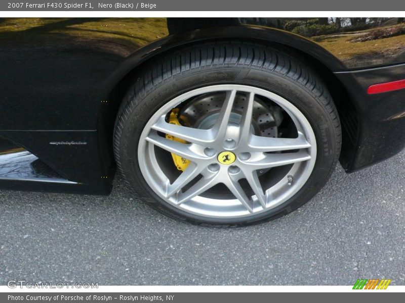 Nero (Black) / Beige 2007 Ferrari F430 Spider F1