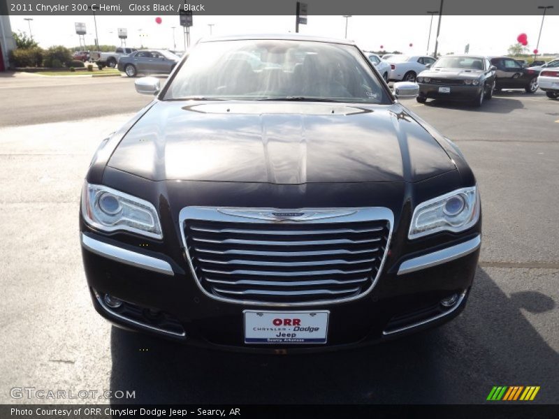 Gloss Black / Black 2011 Chrysler 300 C Hemi