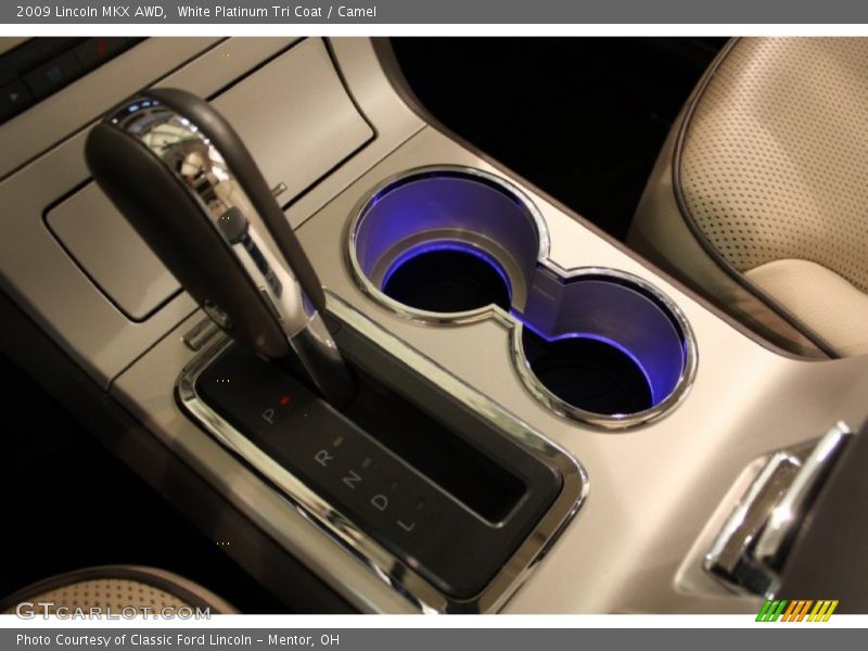 White Platinum Tri Coat / Camel 2009 Lincoln MKX AWD