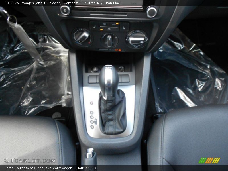 Tempest Blue Metallic / Titan Black 2012 Volkswagen Jetta TDI Sedan