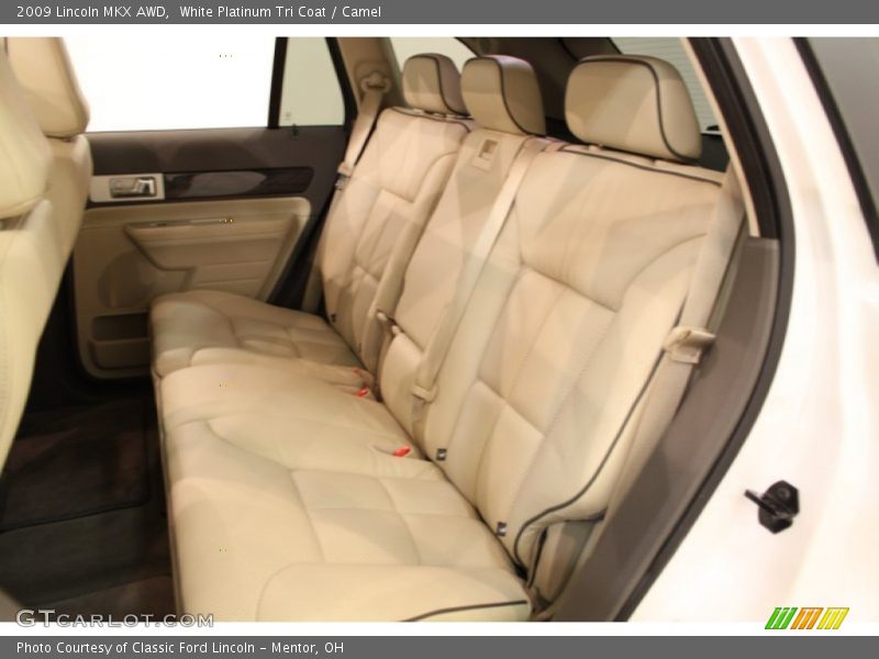 White Platinum Tri Coat / Camel 2009 Lincoln MKX AWD