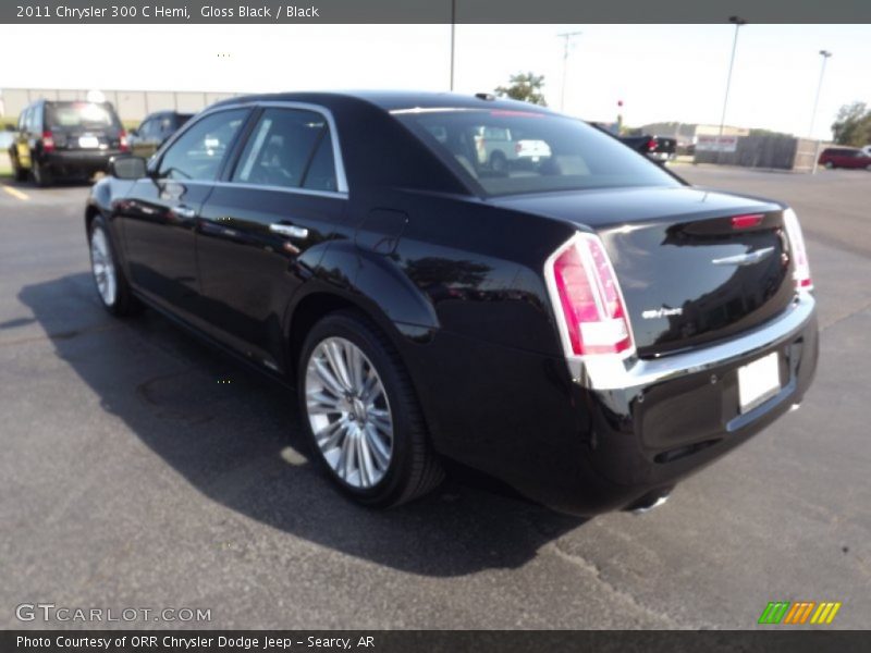 Gloss Black / Black 2011 Chrysler 300 C Hemi