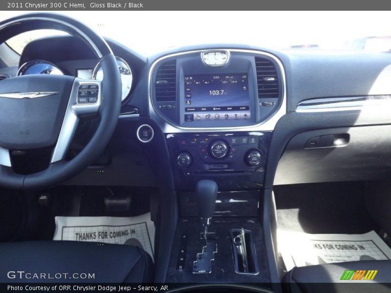 Gloss Black / Black 2011 Chrysler 300 C Hemi