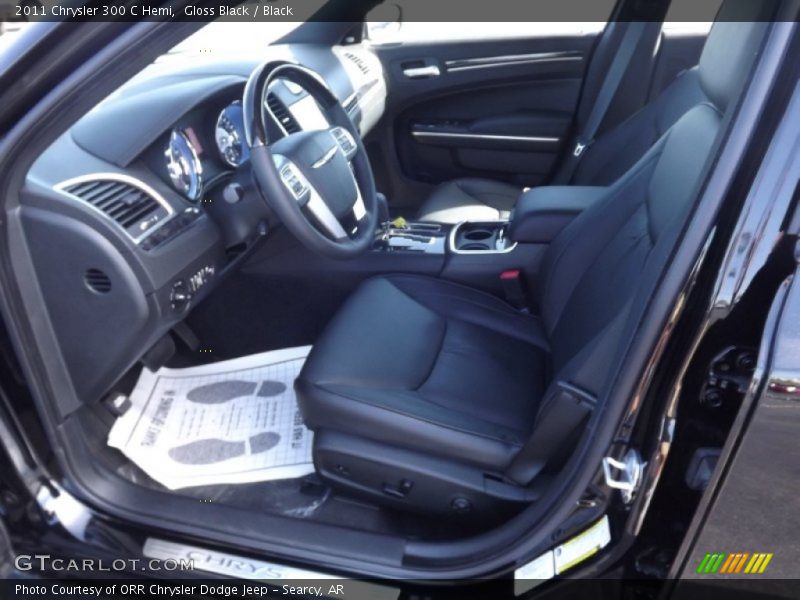 Gloss Black / Black 2011 Chrysler 300 C Hemi