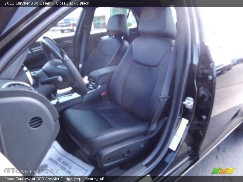Gloss Black / Black 2011 Chrysler 300 C Hemi