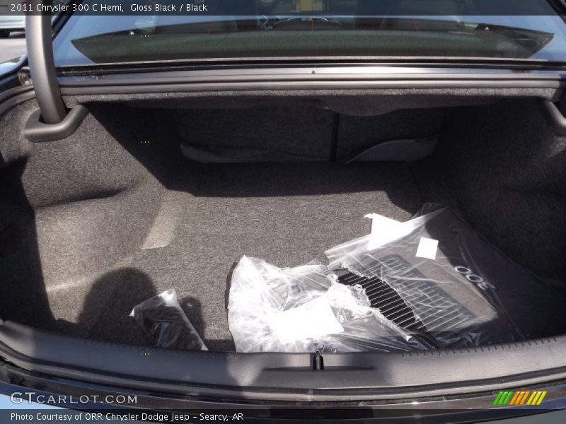Gloss Black / Black 2011 Chrysler 300 C Hemi