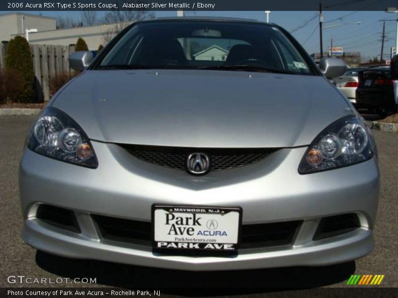 Alabaster Silver Metallic / Ebony 2006 Acura RSX Type S Sports Coupe