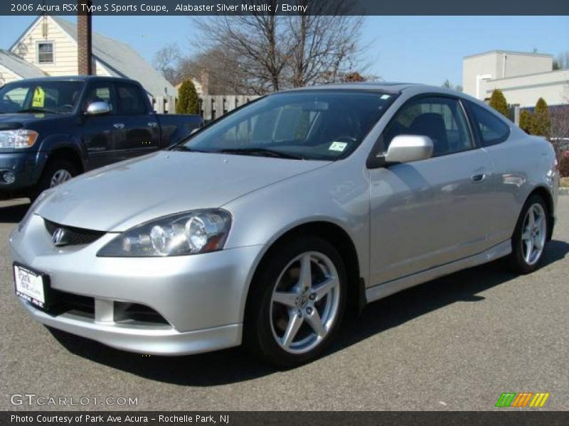 Alabaster Silver Metallic / Ebony 2006 Acura RSX Type S Sports Coupe