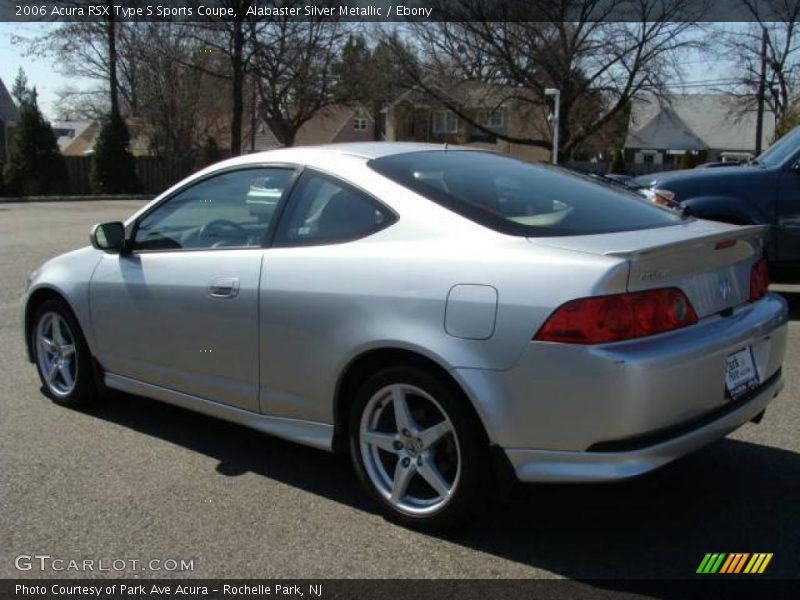 Alabaster Silver Metallic / Ebony 2006 Acura RSX Type S Sports Coupe