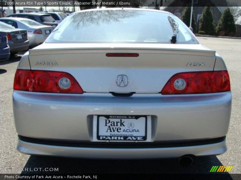Alabaster Silver Metallic / Ebony 2006 Acura RSX Type S Sports Coupe