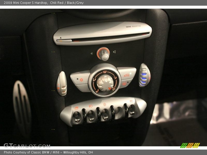 Chili Red / Black/Grey 2009 Mini Cooper S Hardtop